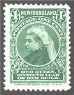 Newfoundland Scott 61 Mint F